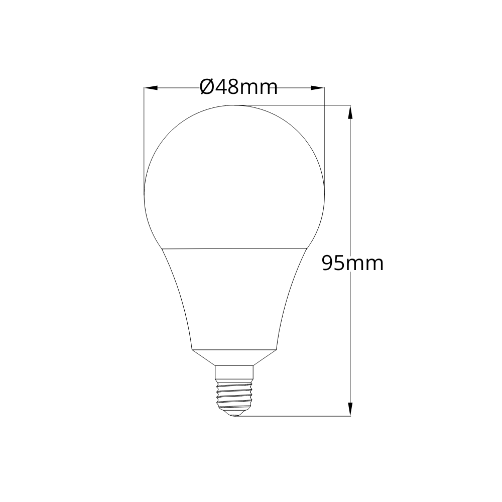 E14 Smart RGB+TW LED Bulb